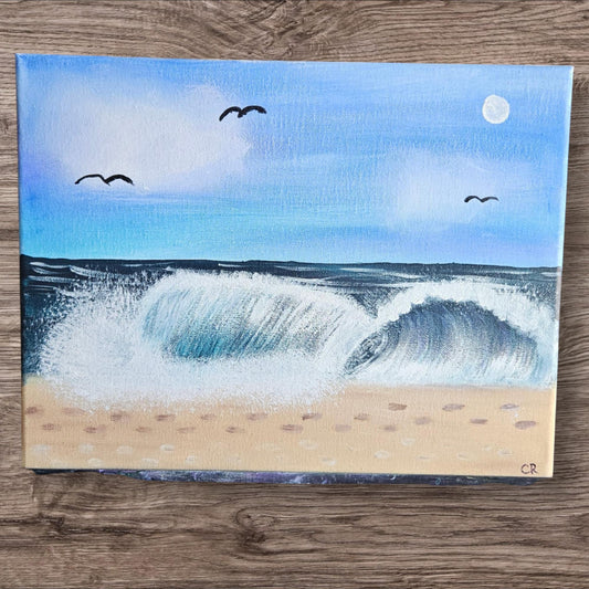 Footprints - Stretched Canvas